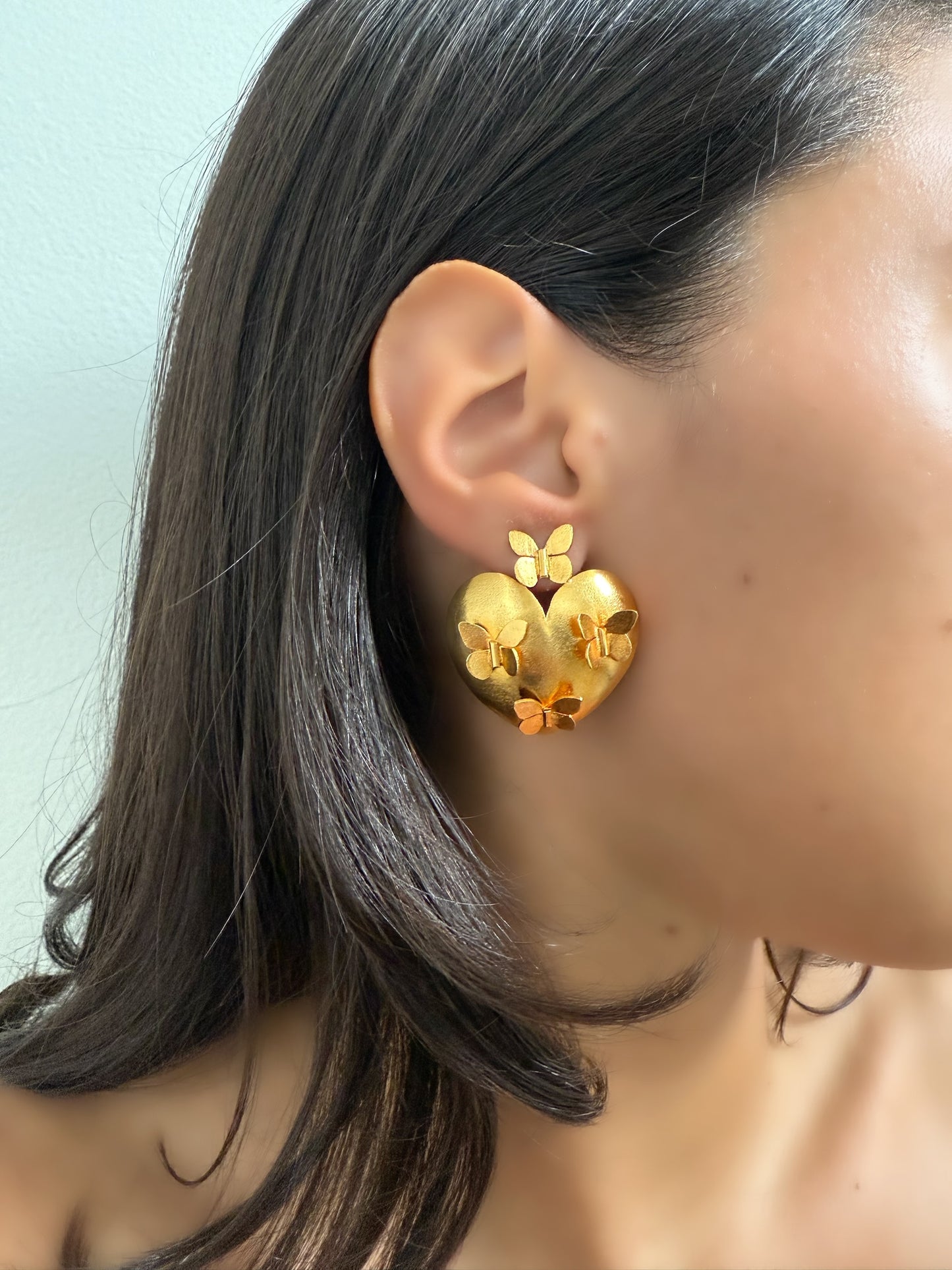 Alas de Corazon Earrings