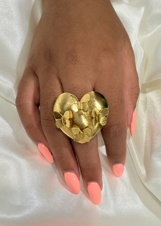 Alas del Corazon Ring