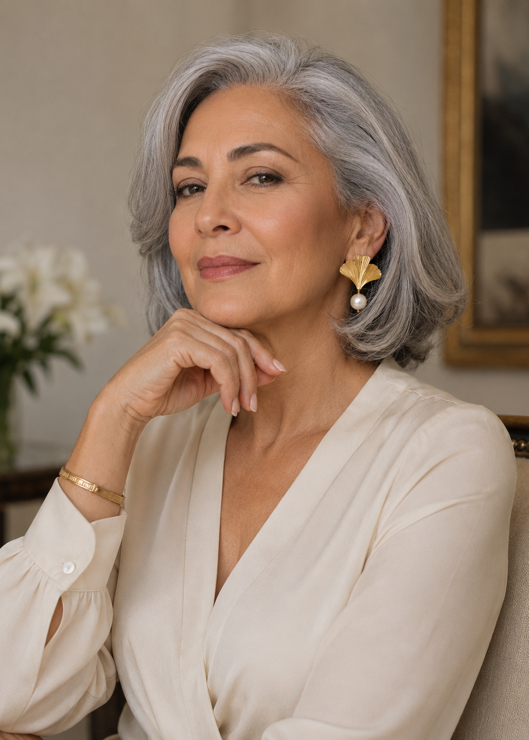 Amanecer Earrings – 24K gold-plated handmade jewelry by Guapíssima