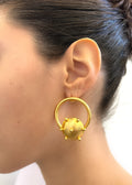 Golden Orbit Earrings