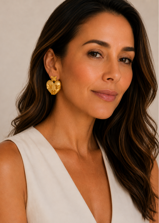 Alas de Corazon Earrings