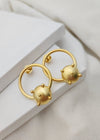 Golden Orbit Earrings