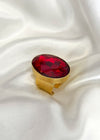 Crimson Glow Ring